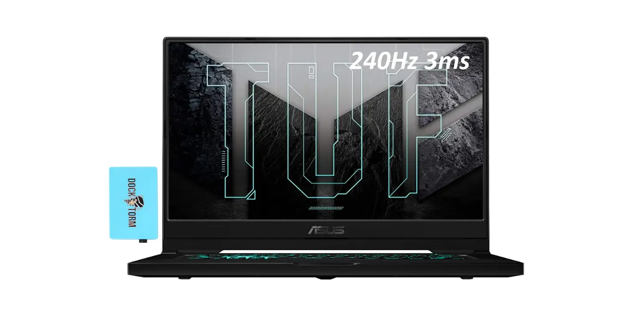 ASUS TUF Dash 15 15.6 inch 240Hz FHD Gaming Laptop Under 2500